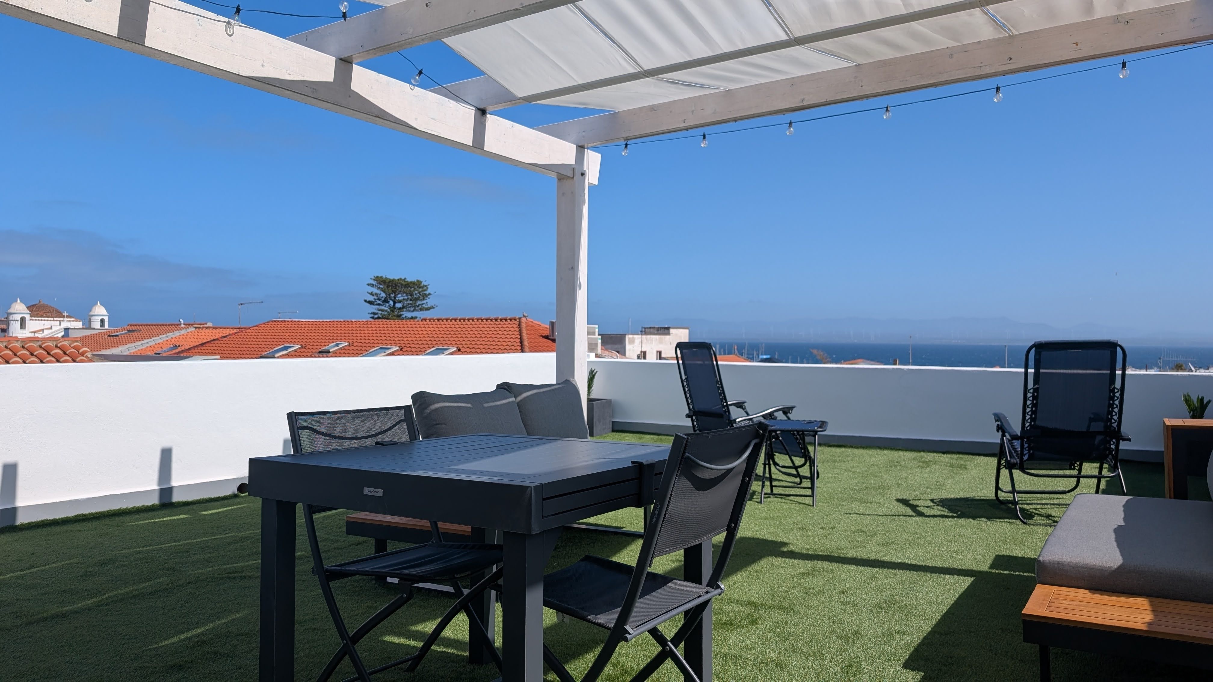 Zona relax terrazzo